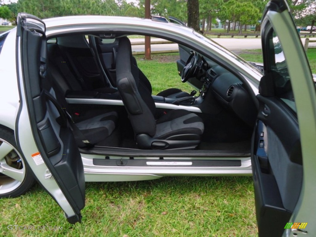 Black Interior 2004 Mazda RX-8 Sport Photo #87024590