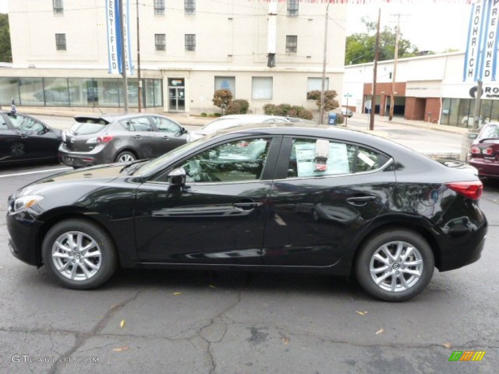 Jet Black Mica 2014 Mazda MAZDA3 i Touring 4 Door Exterior Photo #87024779