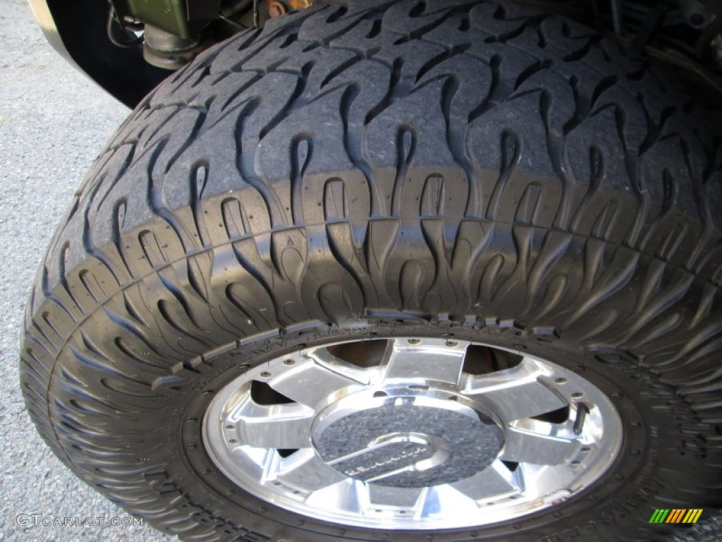 2003 H2 SUV - Sage Green Metallic / Wheat photo #31