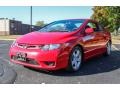 2007 Rallye Red Honda Civic EX Coupe  photo #1