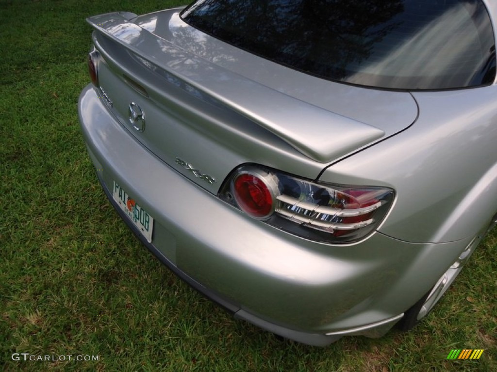 2004 RX-8 Sport - Sunlight Silver Metallic / Black photo #36