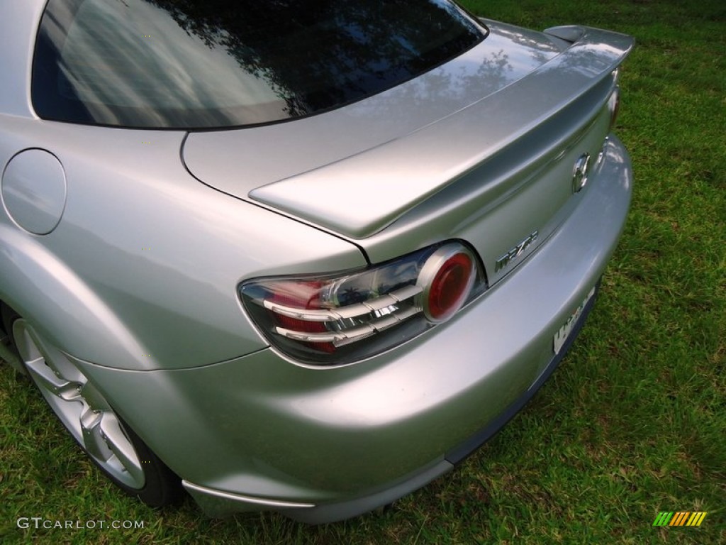 2004 RX-8 Sport - Sunlight Silver Metallic / Black photo #40