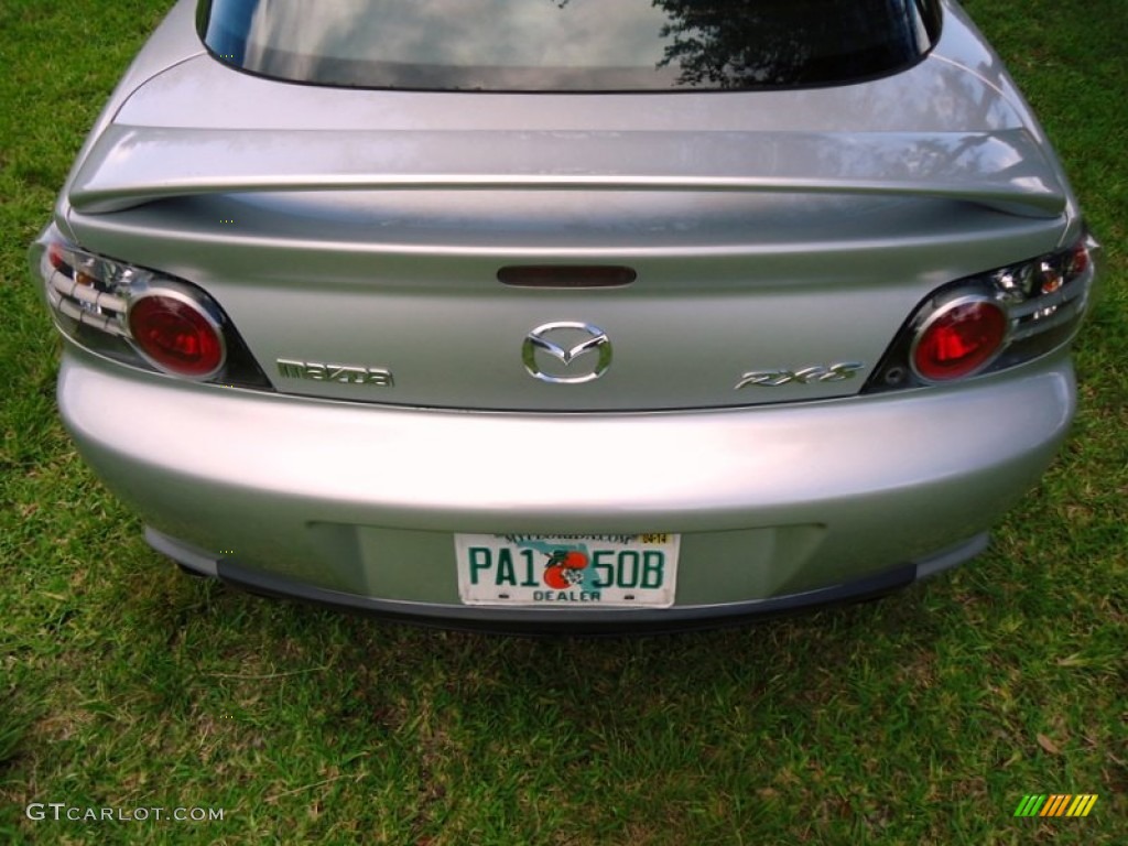 2004 RX-8 Sport - Sunlight Silver Metallic / Black photo #42