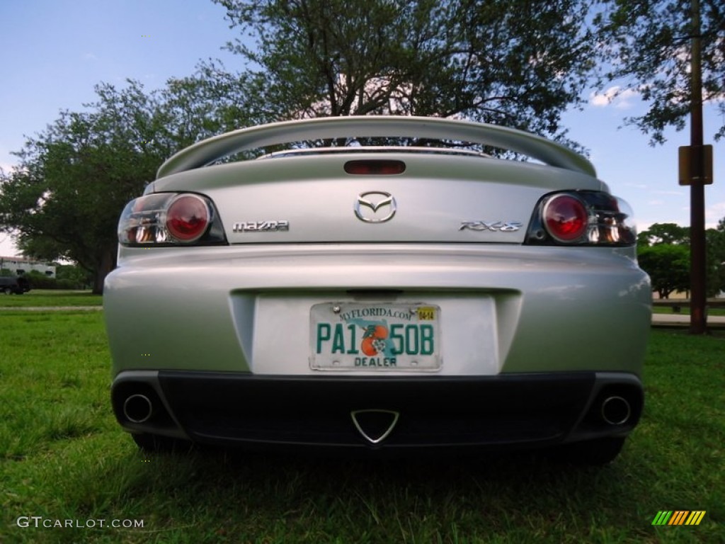 2004 RX-8 Sport - Sunlight Silver Metallic / Black photo #44