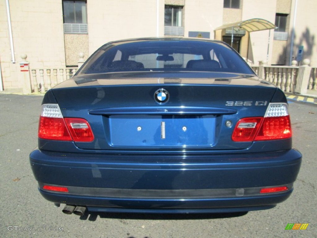 2006 3 Series 325i Coupe - Mystic Blue Metallic / Black photo #6
