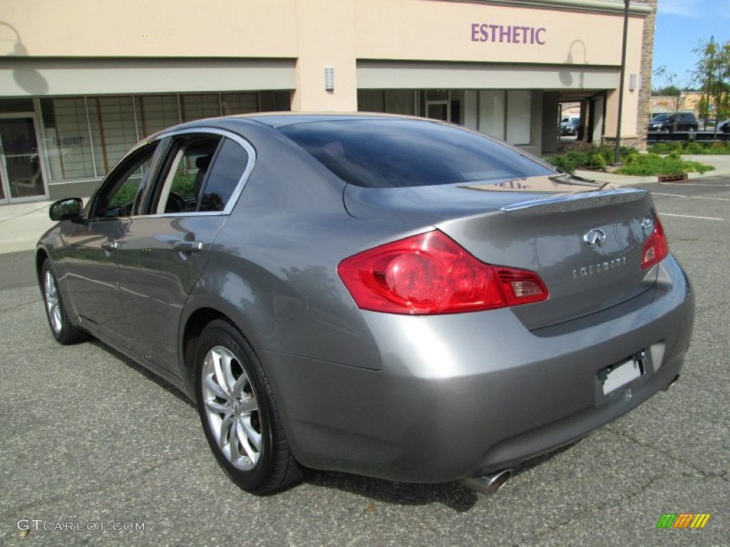 2007 G 35 x Sedan - Platinum Graphite Metallic / Graphite Black photo #6