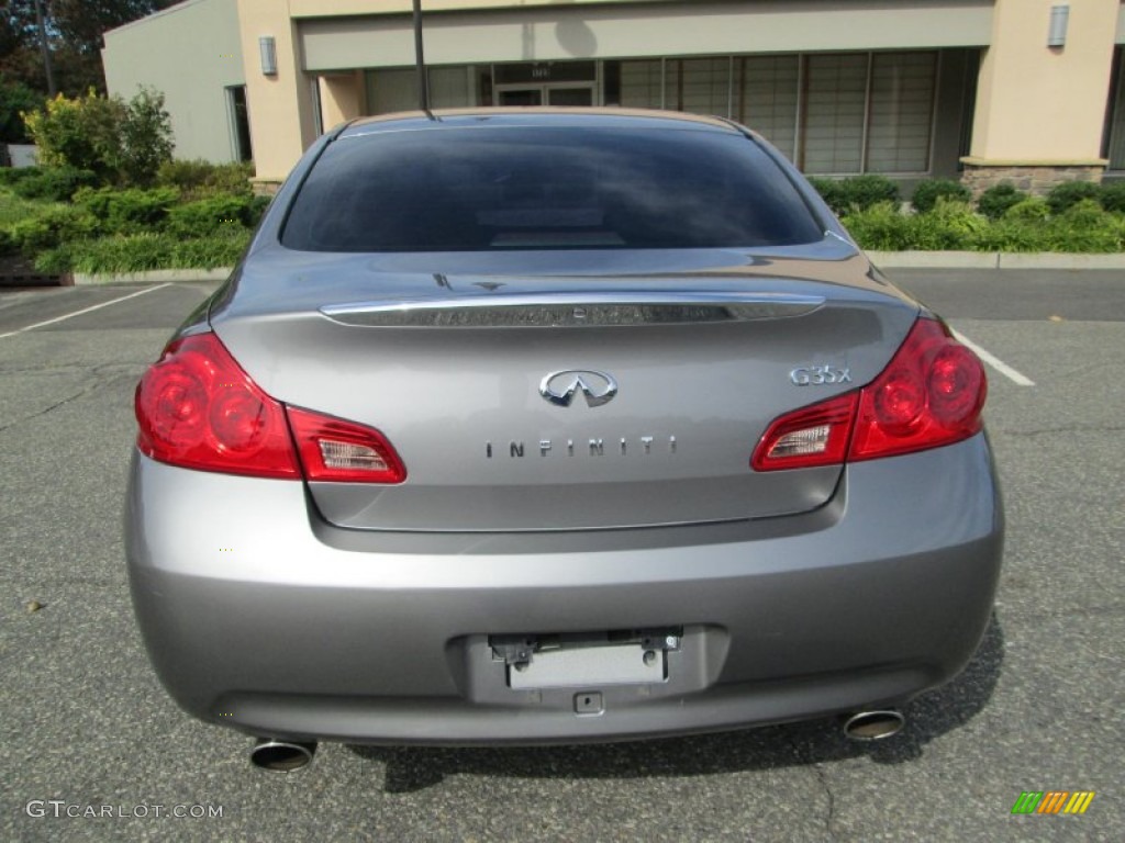 2007 G 35 x Sedan - Platinum Graphite Metallic / Graphite Black photo #7
