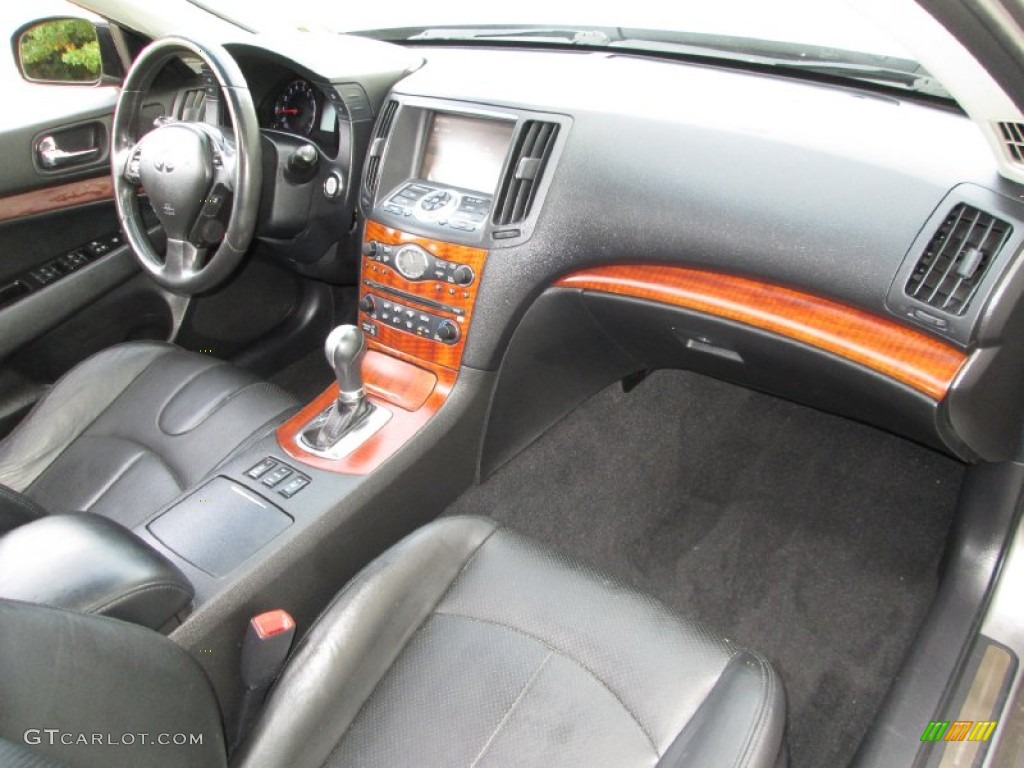 2007 G 35 x Sedan - Platinum Graphite Metallic / Graphite Black photo #17