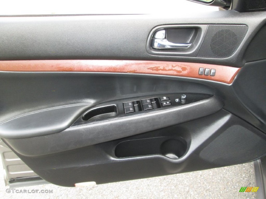 2007 G 35 x Sedan - Platinum Graphite Metallic / Graphite Black photo #29
