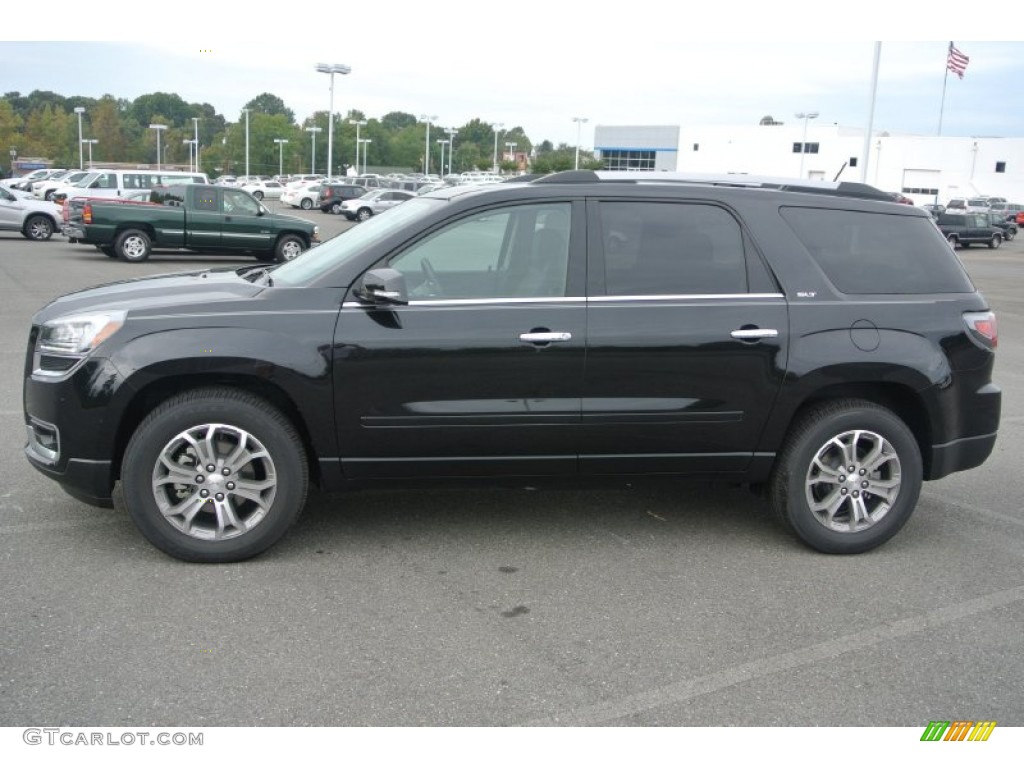 2014 Acadia SLT - Carbon Black Metallic / Ebony photo #3