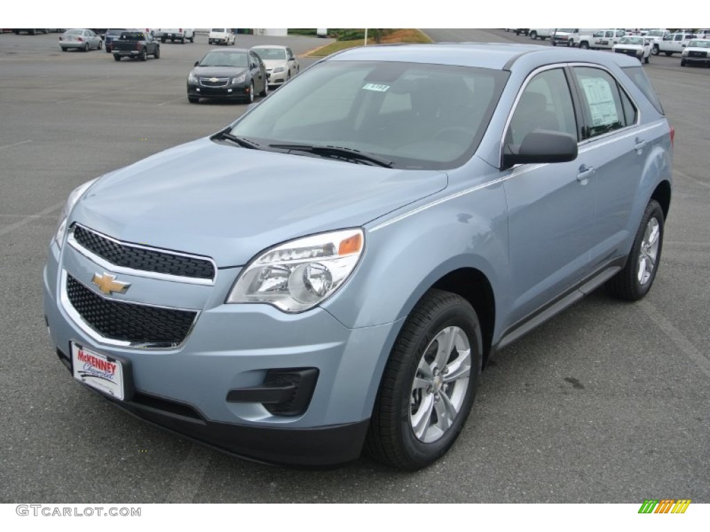 2014 Equinox LS - Silver Topaz Metallic / Jet Black photo #2