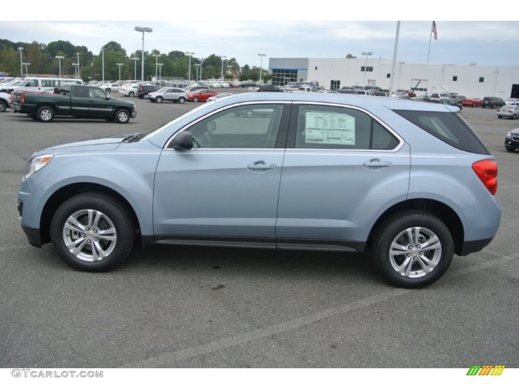 2014 Equinox LS - Silver Topaz Metallic / Jet Black photo #3