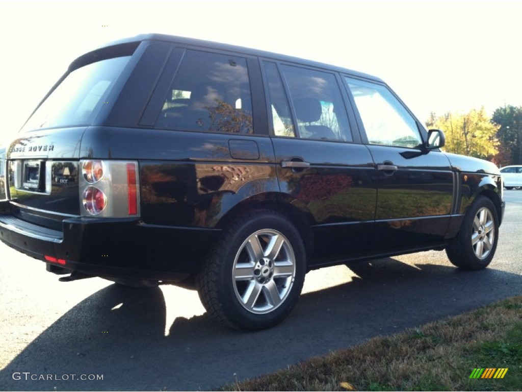 2003 Range Rover HSE - Java Black Metallic / Sand/Jet Black photo #5