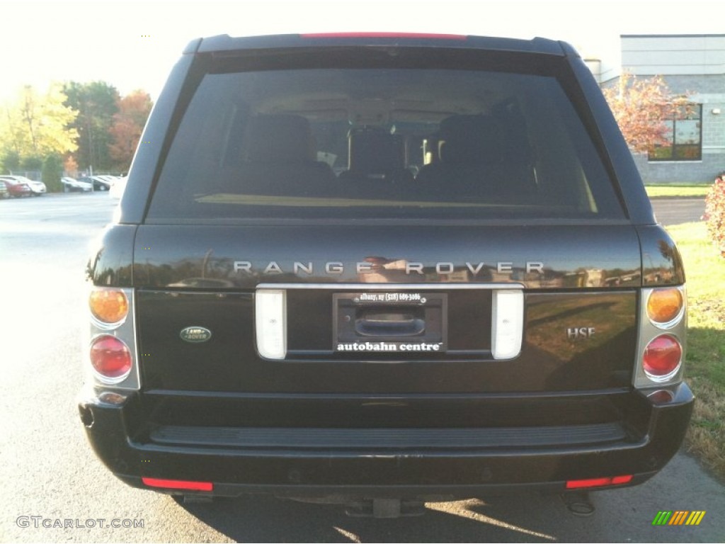 2003 Range Rover HSE - Java Black Metallic / Sand/Jet Black photo #6