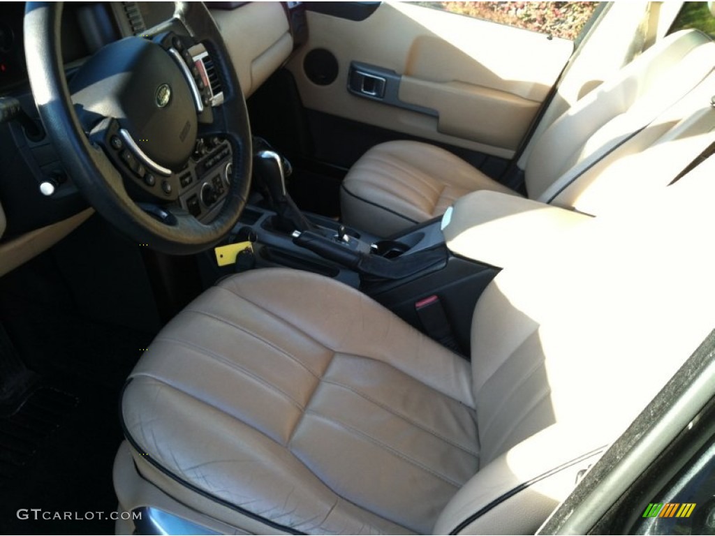 2003 Range Rover HSE - Java Black Metallic / Sand/Jet Black photo #10