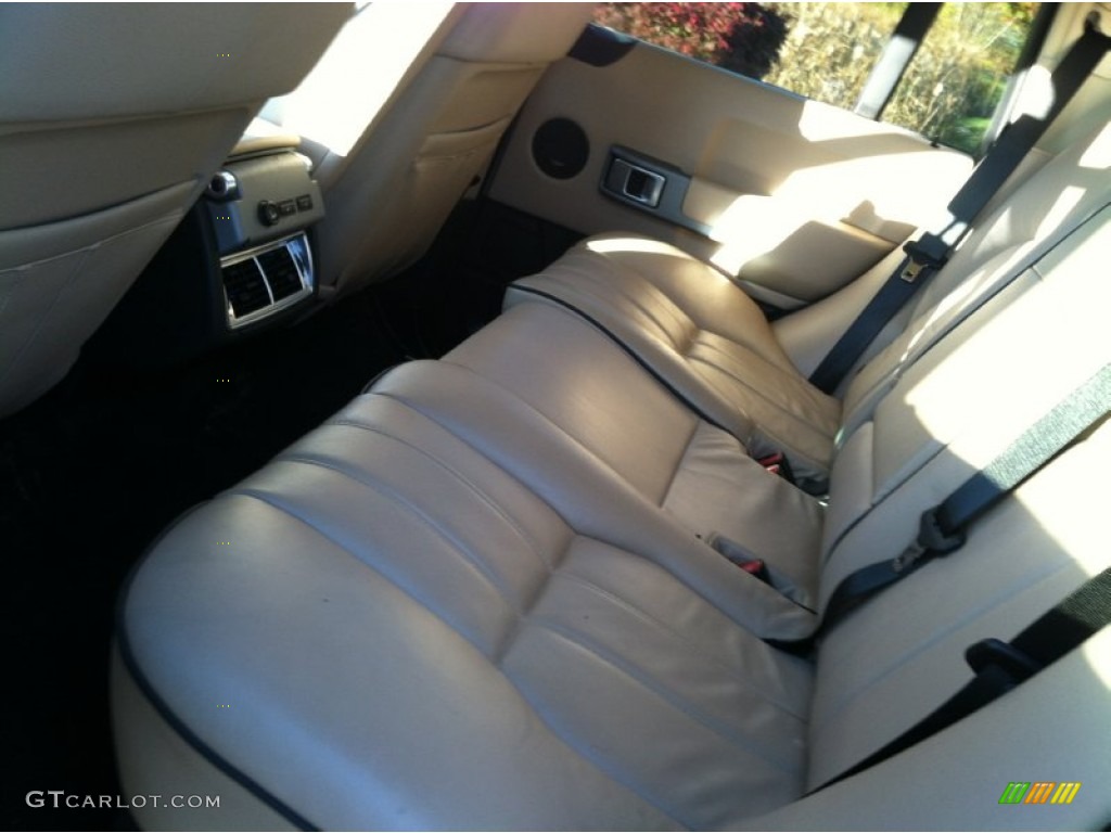 2003 Range Rover HSE - Java Black Metallic / Sand/Jet Black photo #12