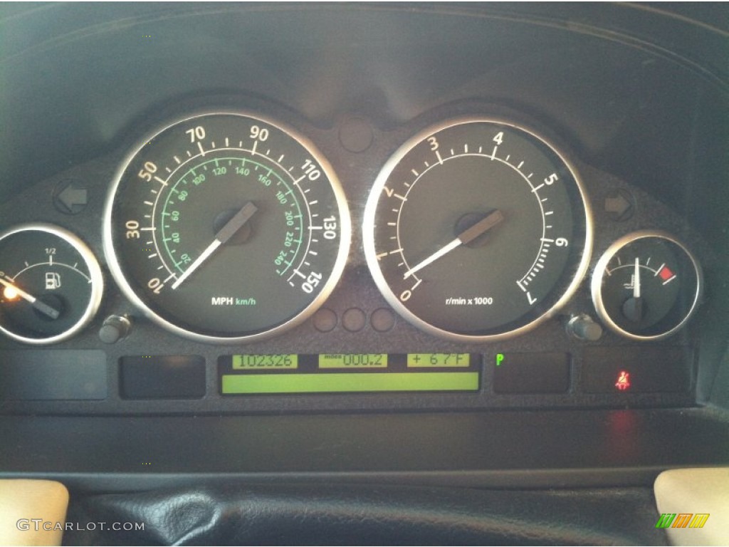 2003 Range Rover HSE - Java Black Metallic / Sand/Jet Black photo #16