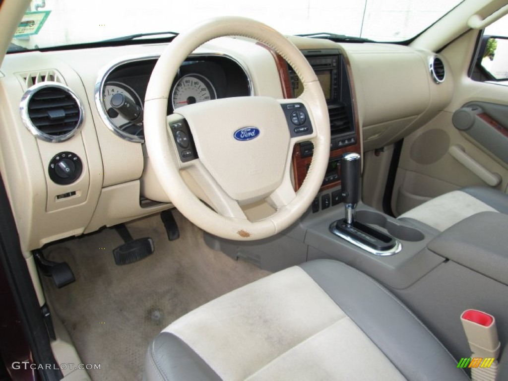 Camel/Stone Interior 2006 Ford Explorer Eddie Bauer 4x4 Photo #87028223