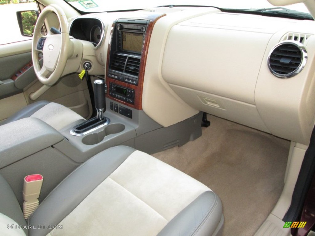 Camel/Stone Interior 2006 Ford Explorer Eddie Bauer 4x4 Photo #87028229