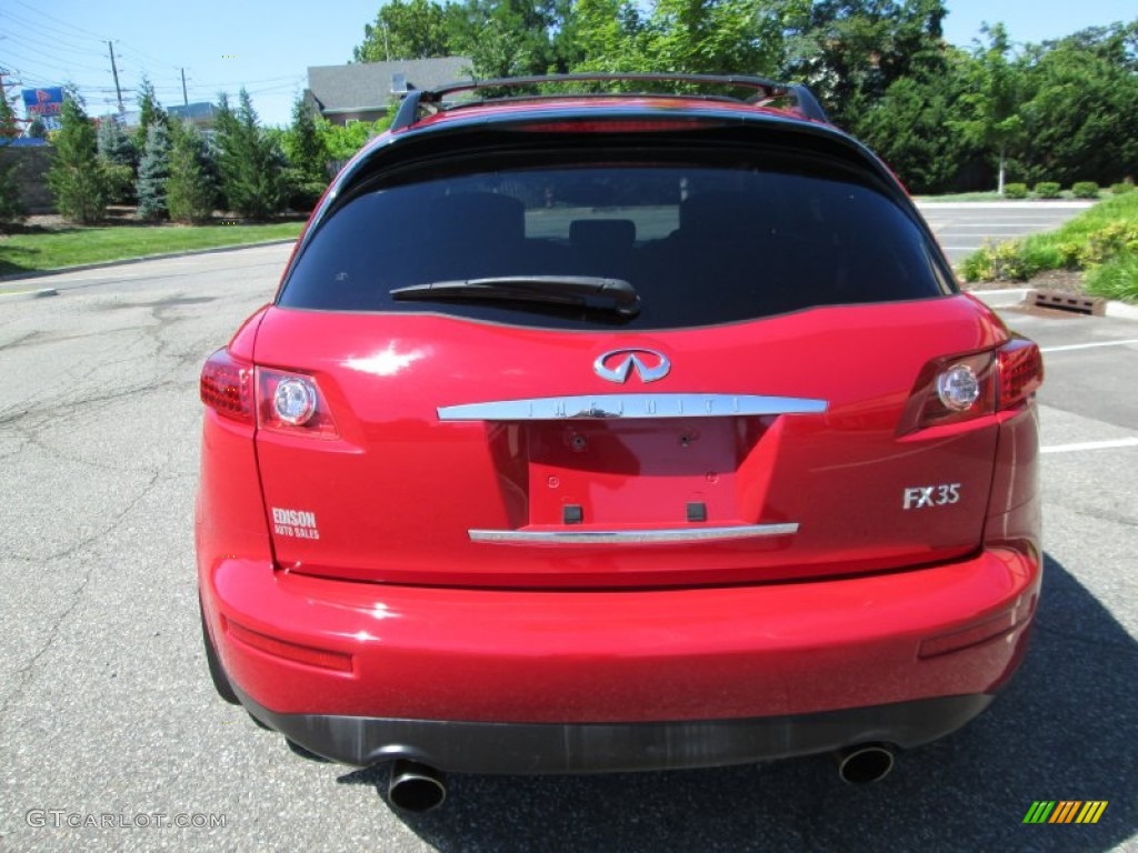 2003 FX 35 AWD - Laser Red / Graphite Black photo #6