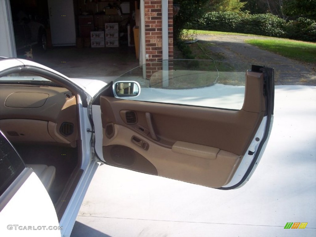 1996 Nissan 300ZX Coupe Beige Door Panel Photo #87029757