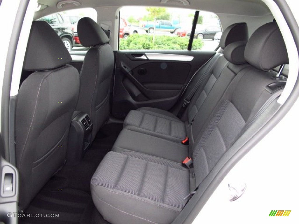 Titan Black Interior 2014 Volkswagen Golf TDI 4 Door Photo #87029863