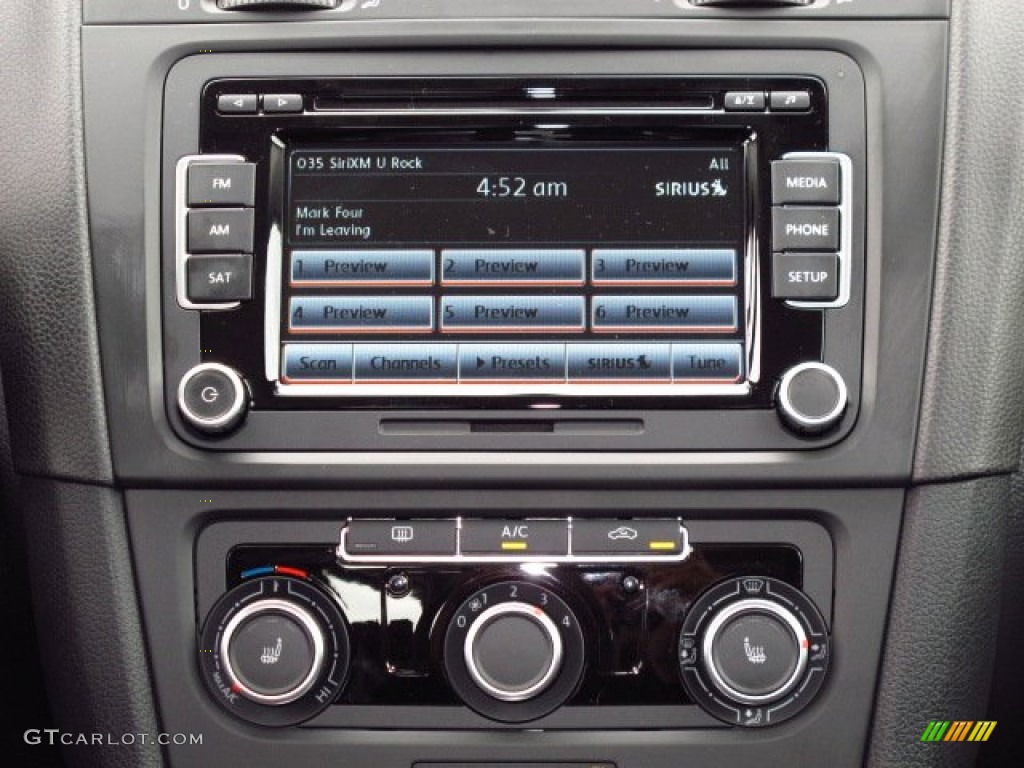 2014 Volkswagen Golf TDI 4 Door Audio System Photo #87030036