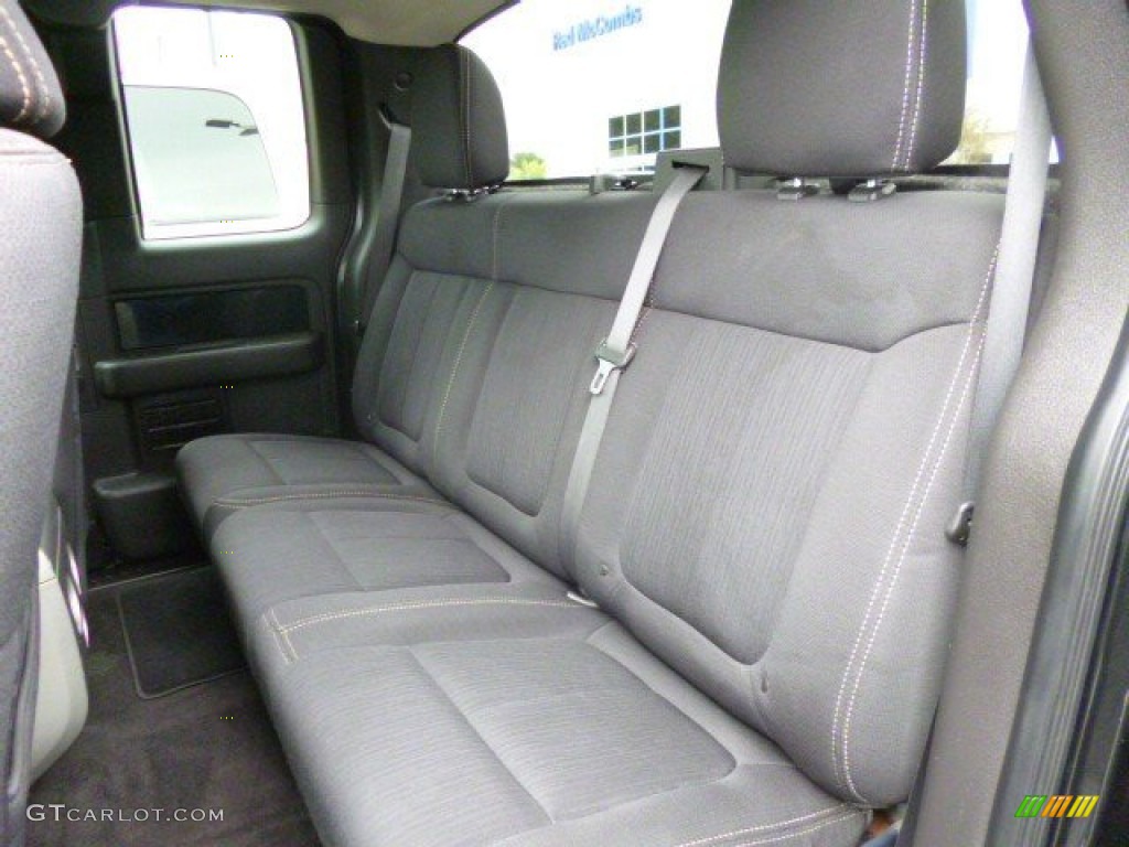 2010 F150 FX2 SuperCab - Tuxedo Black / Medium Stone photo #11