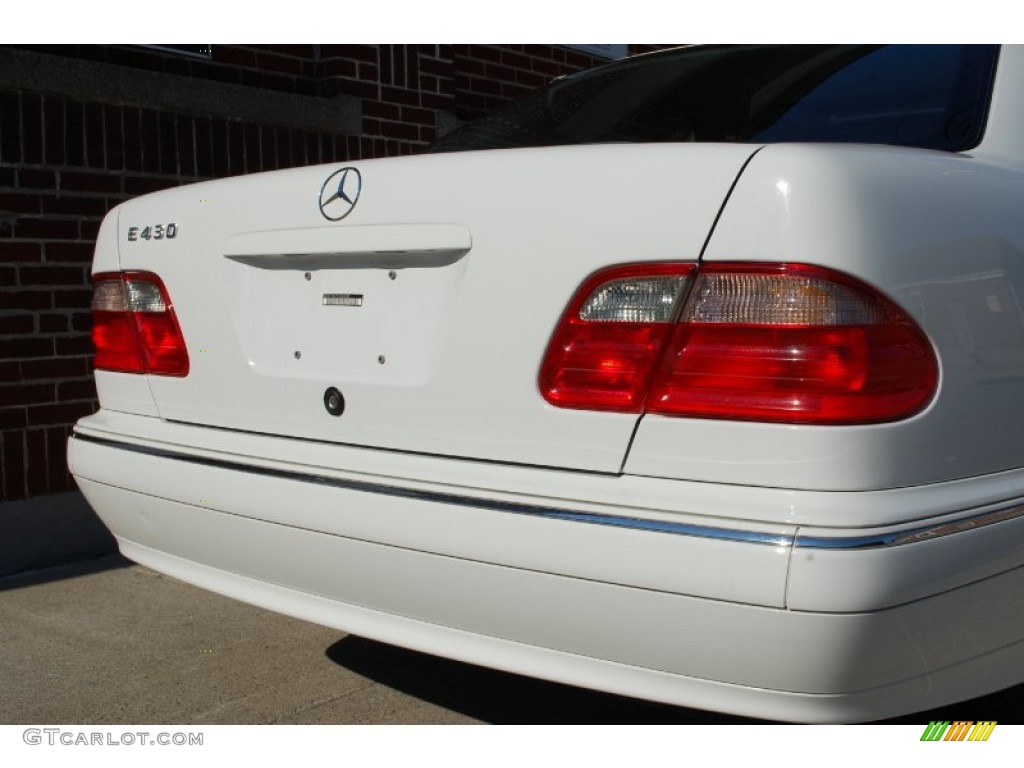 Glacier White 2000 Mercedes-Benz E 430 Sedan Exterior Photo #87030888