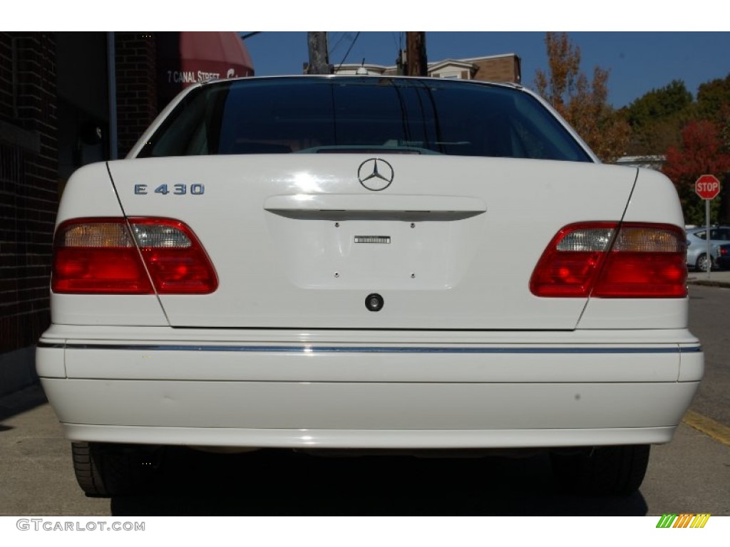 Glacier White 2000 Mercedes-Benz E 430 Sedan Exterior Photo #87030915