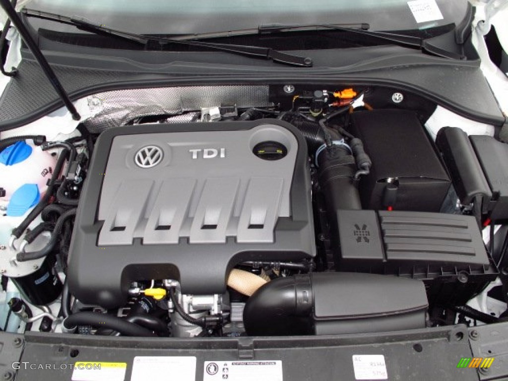 2014 Passat TDI SE - Candy White / Cornsilk Beige photo #23