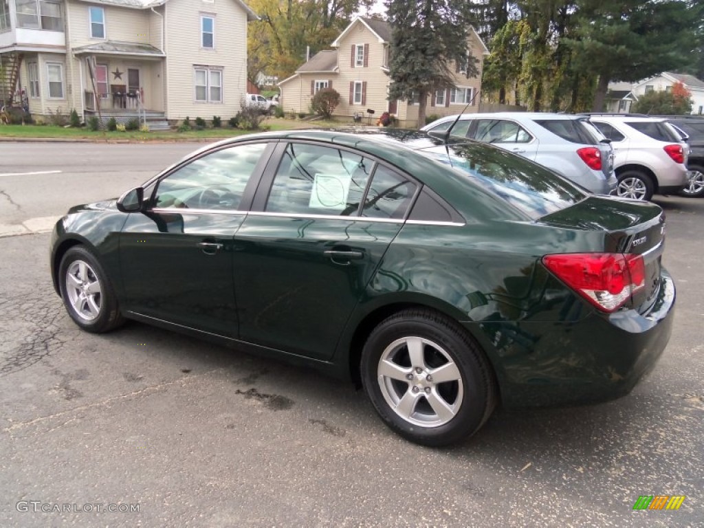 2014 Cruze LT - Rainforest Green Metallic / Medium Titanium photo #6