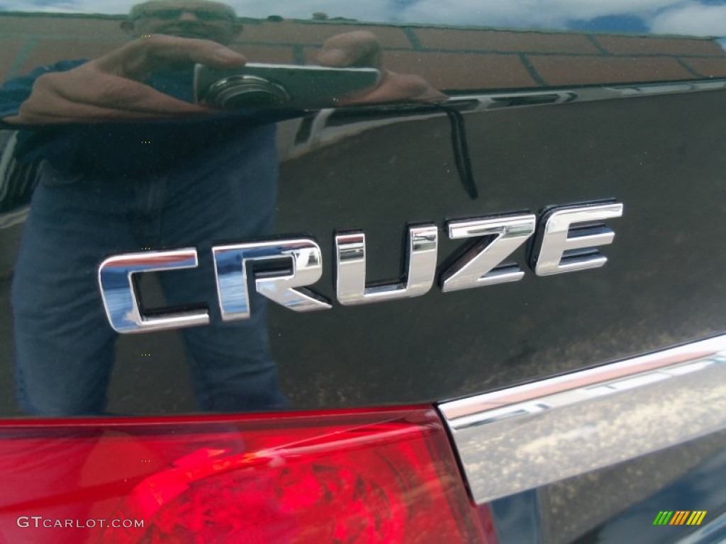 2014 Cruze LT - Rainforest Green Metallic / Medium Titanium photo #9