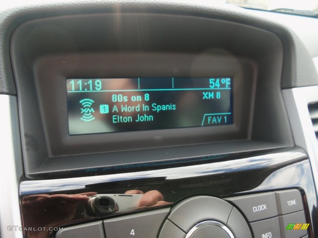 2014 Cruze LT - Rainforest Green Metallic / Medium Titanium photo #22