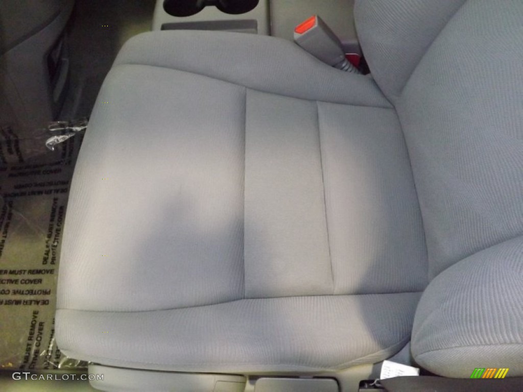 2010 CR-V LX AWD - Taffeta White / Gray photo #13