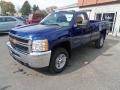 Blue Topaz Metallic - Silverado 2500HD WT Regular Cab 4x4 Photo No. 7