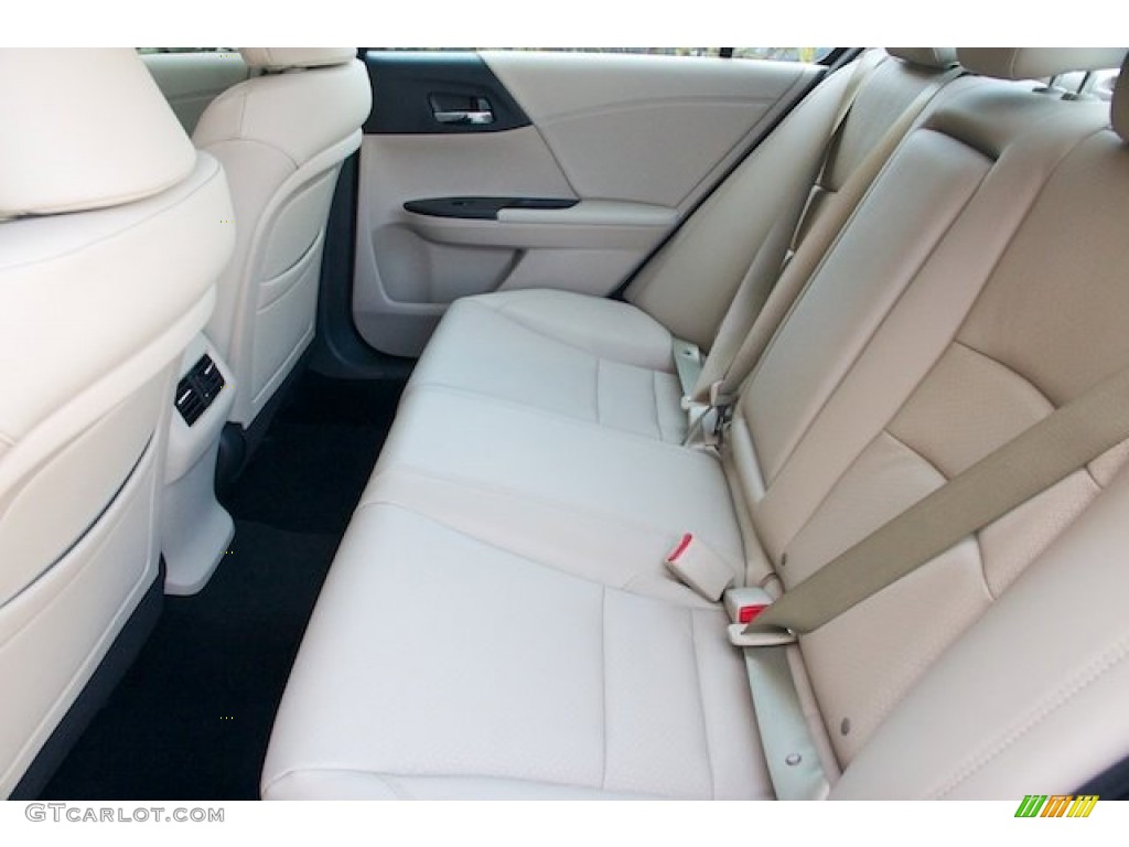 2014 Accord EX-L V6 Sedan - White Orchid Pearl / Ivory photo #12