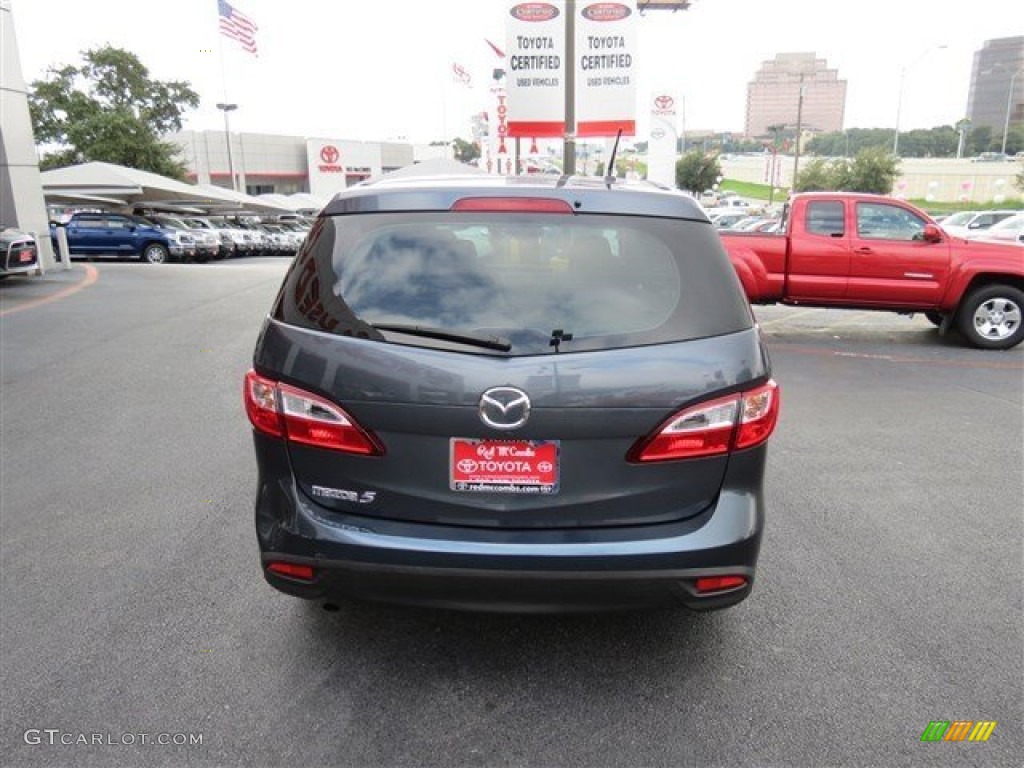 2012 MAZDA5 Sport - Metropolitan Gray Metallic / Black photo #6