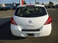 2008 Fresh Powder White Nissan Versa 1.8 S Hatchback  photo #9