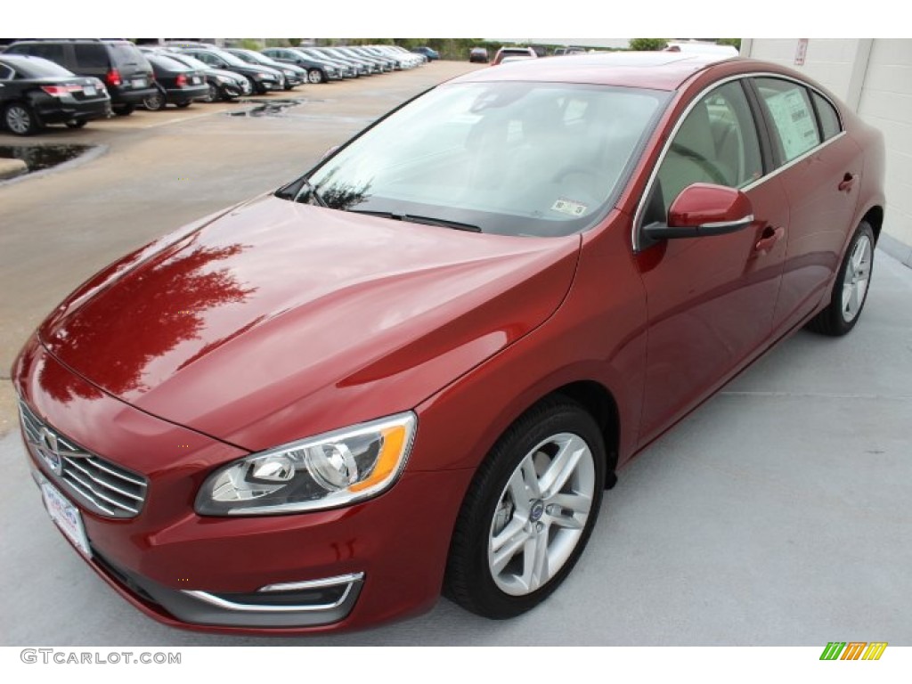 Flamenco Red Metallic 2014 Volvo S60 T5 Exterior Photo #87038289