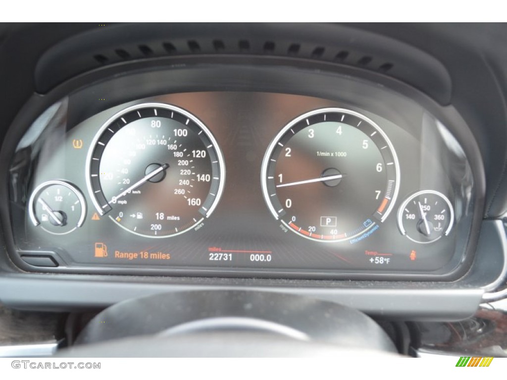 2012 BMW 6 Series 650i xDrive Coupe Gauges Photo #87038562