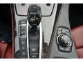 Vermillion Red Nappa Leather Controls Photo for 2012 BMW 6 Series #87038688