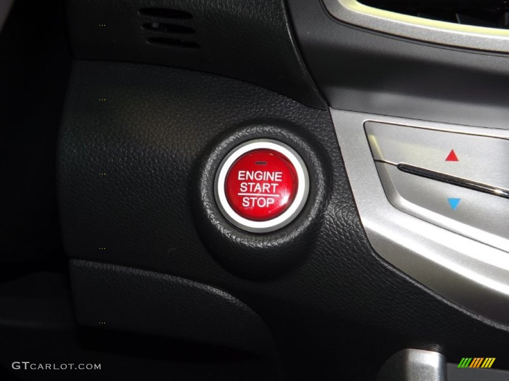 2014 Accord EX-L Coupe - Alabaster Silver Metallic / Black photo #27