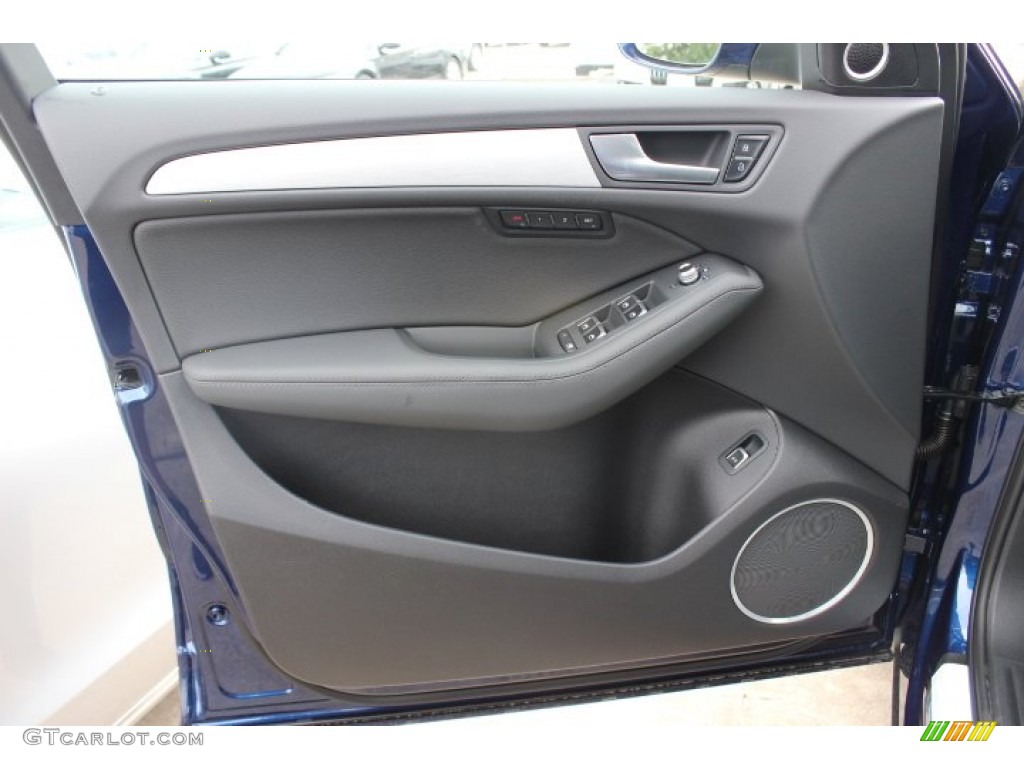 2014 Audi Q5 3.0 TFSI quattro Black Door Panel Photo #87039579