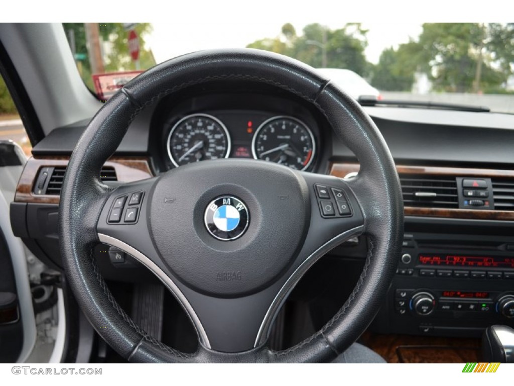 2008 3 Series 328i Coupe - Alpine White / Black photo #10