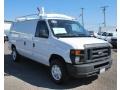 Oxford White 2009 Ford E Series Van E250 Super Duty Commercial