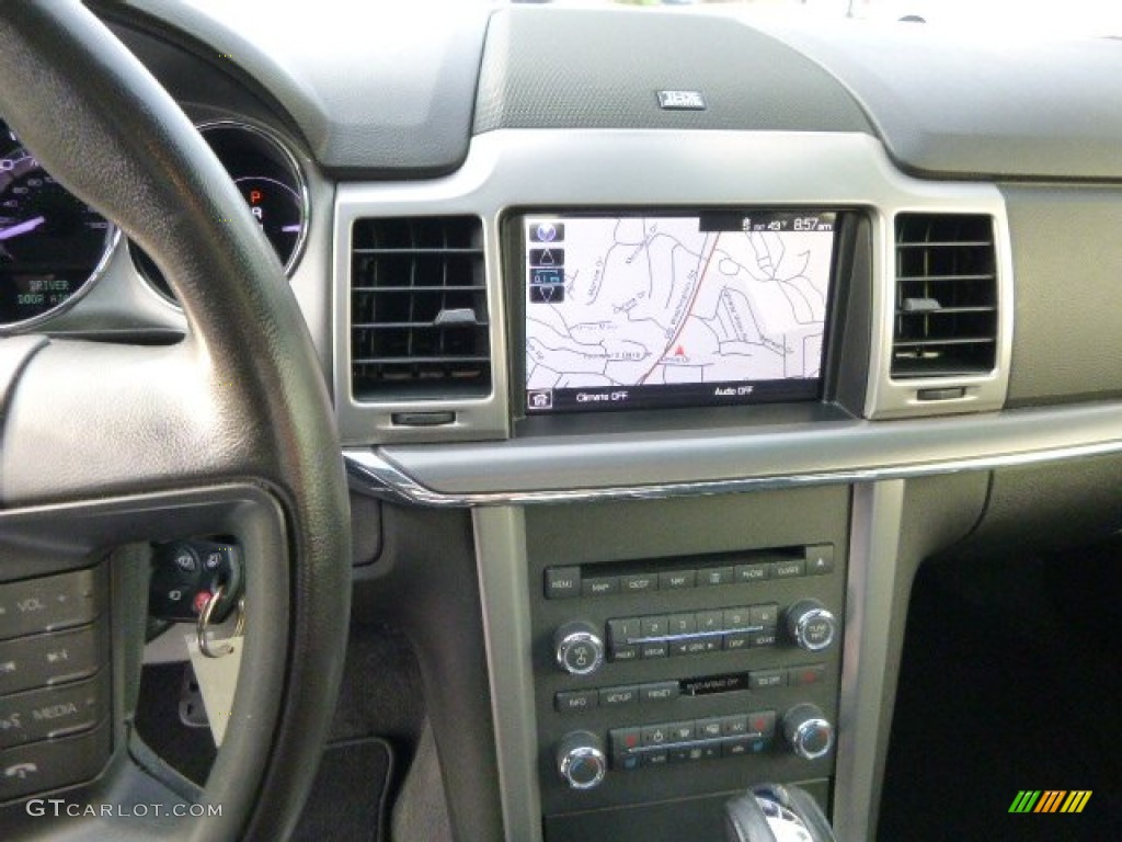 2012 MKZ AWD - Tuxedo Black Metallic / Dark Charcoal photo #22