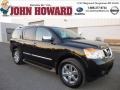 2014 Galaxy Black Nissan Armada Platinum 4x4  photo #1