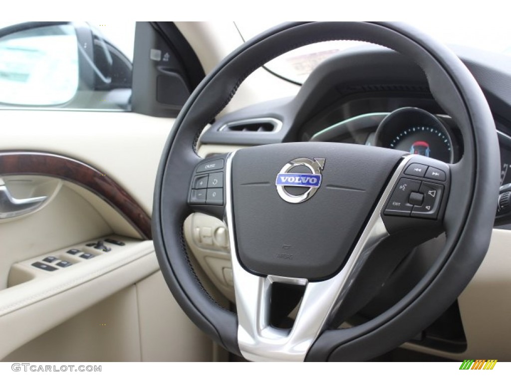 2014 Volvo S80 T6 AWD Platinum Steering Wheel Photos