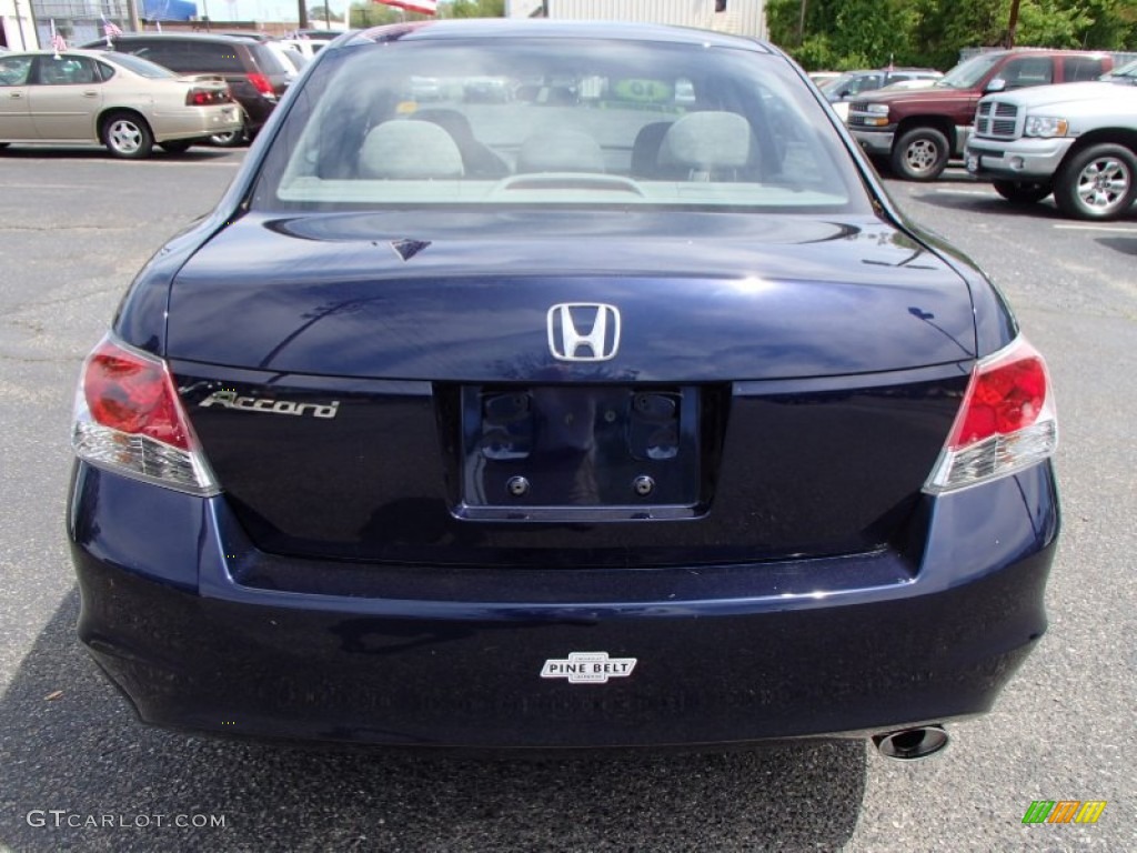 2010 Accord LX-P Sedan - Royal Blue Pearl / Gray photo #8